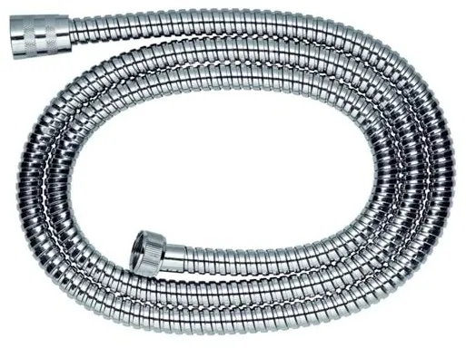 Saniscan Basis dusjslange, 1,5 meter, krom