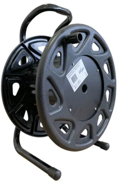 Blue Electric Kabeltrommel for Flex-Line med hjul maks 25 m