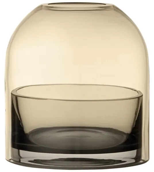 AYTM TOTA Lykt for Telys Amber/Sort