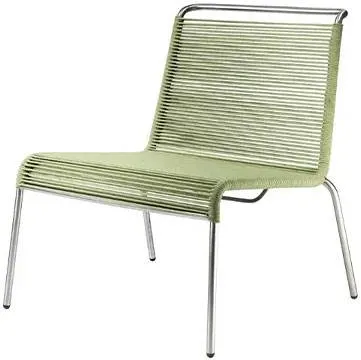 FDB Møbler M20L Teglgård lounge snorestol - Grønn