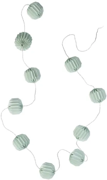 Yulia, Lysslynge, grønn, H15x10x250 cm