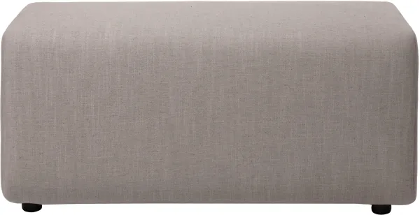 BROSTE COPENHAGEN Lagoon modulsofa puff - latte stoff