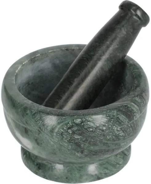 Cindea, Morter, grønn, H8x13x13 cm, marmor