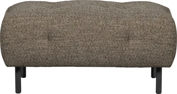 Lloyd, Sittepuff, mørkebrun, H45x90x90 cm