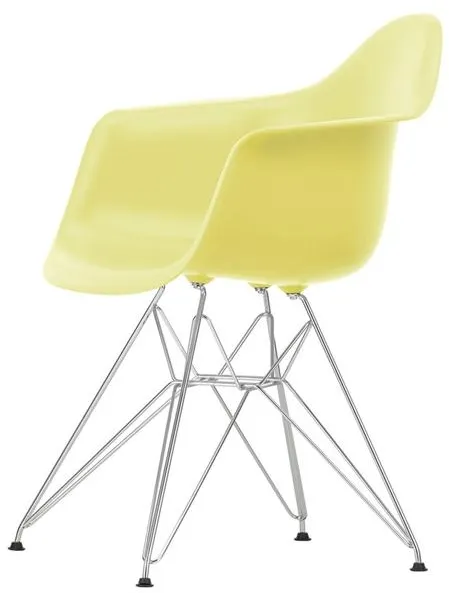Vitra Eames Plastic DAR Spisebordsstol RE Sitron/Krom